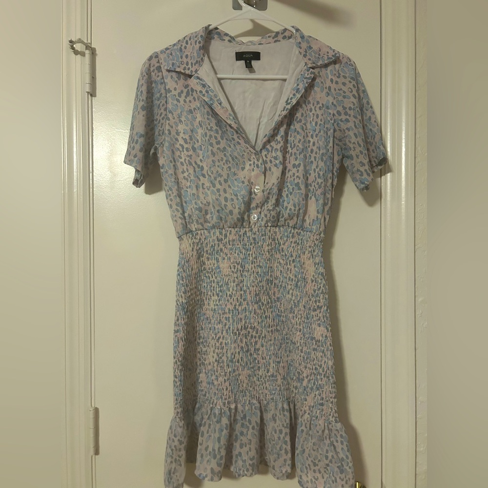 Aqua dress! No stains or tears